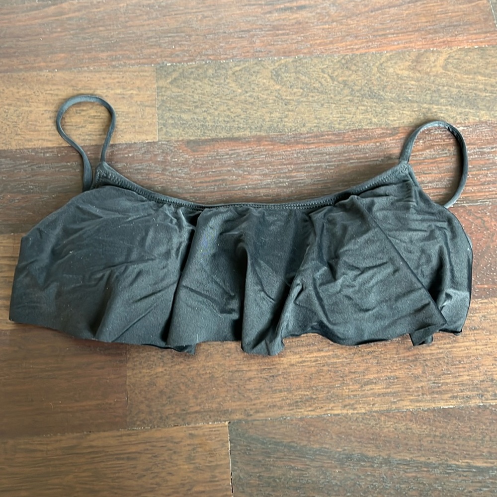 Black bikini top